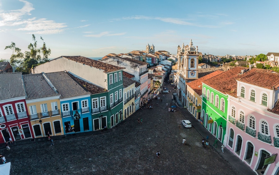 Aerial view of Salvador, Brazil