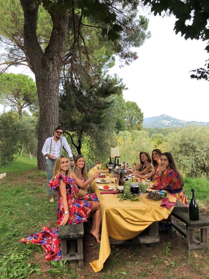 Group enjoying a