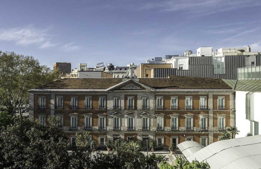 Exterior of Thyssen-Bornemisza Museum