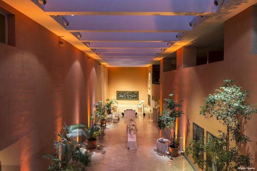 Interior of Thyssen-Bornemisza Museum