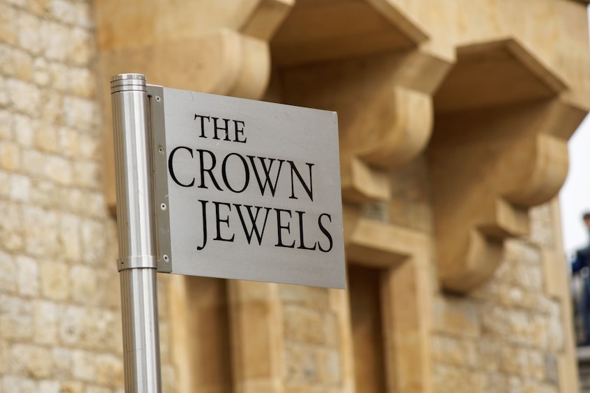 Entrance to the Tower of London’s Jewel House