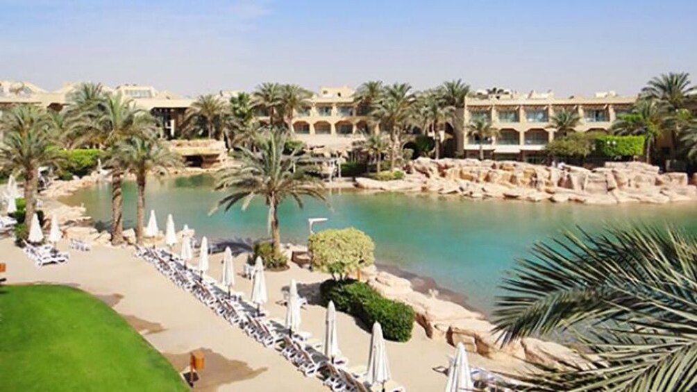 Stella Di Mare hotel grounds in Suez, Egypt