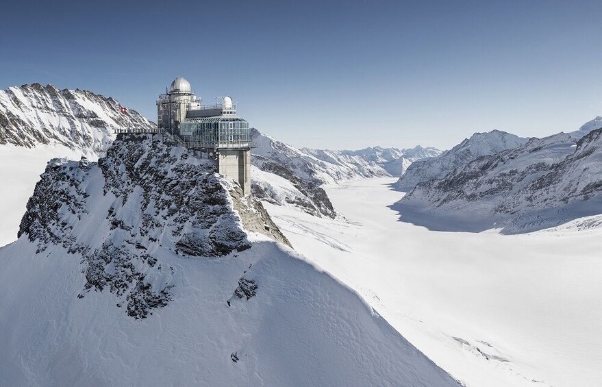 Jungfraujoch Saddle in Switzerland