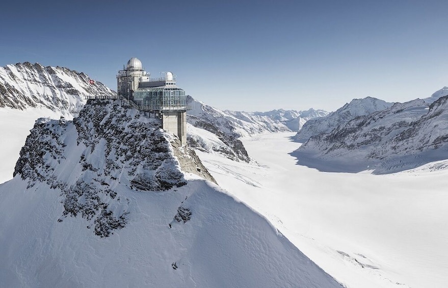 Jungfraujoch Saddle in Switzerland