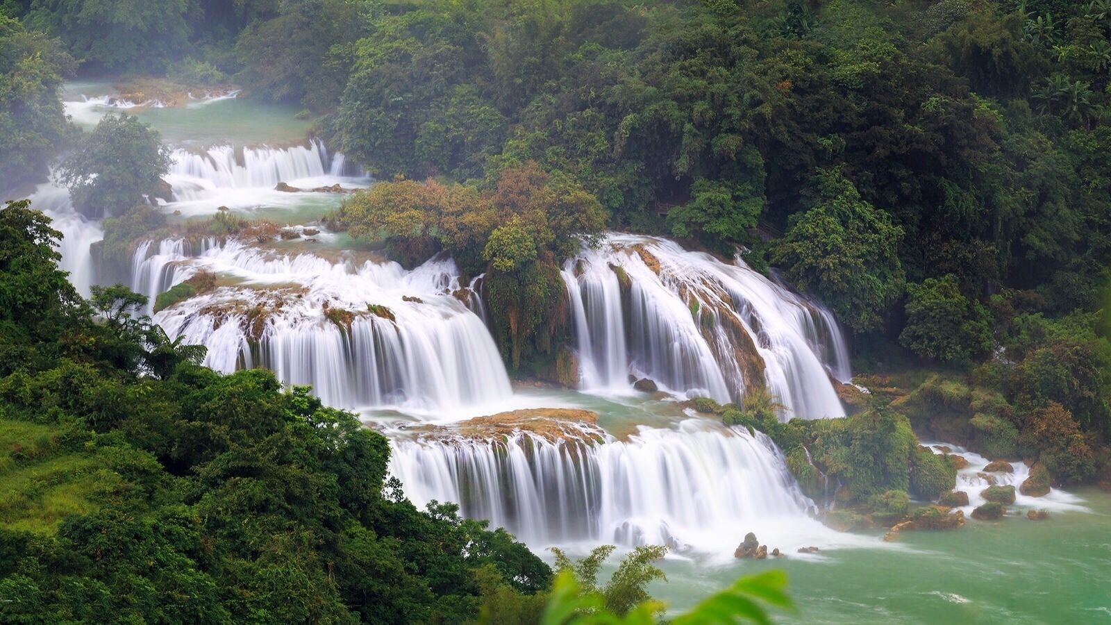 ban gioc waterfall pics