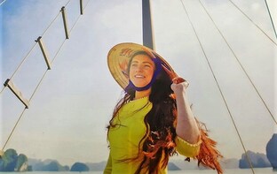 Experience Stunning Ha Long Bay in One Day in an 'Ao Dai'