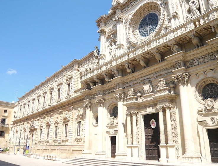 Church of the Holy Cross in Lecce, Italy