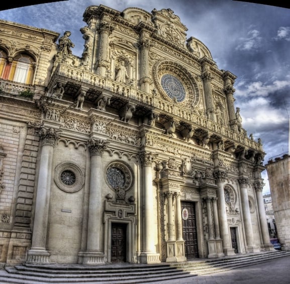 Church of the Holy Cross in Lecce, Italy