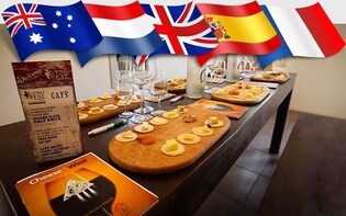 'Cheeses of the World' - Wine Matching Experience