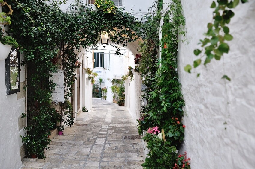 Alley in Lecce, Italy
