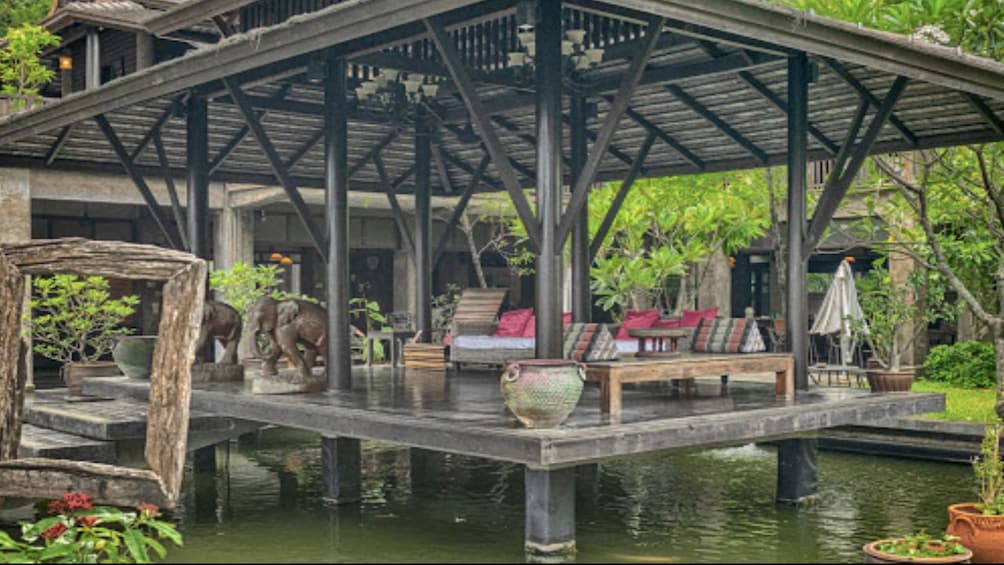 Pergola at Baipai Thai Cooking School