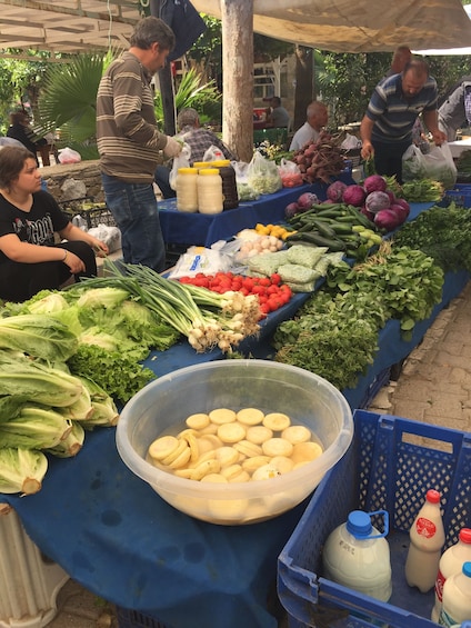Farmers Market Visit and hands onTurkish Home Cooking Class 