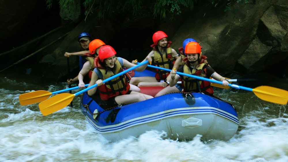 World-class whitewater rafting on the Mae Taeng River
