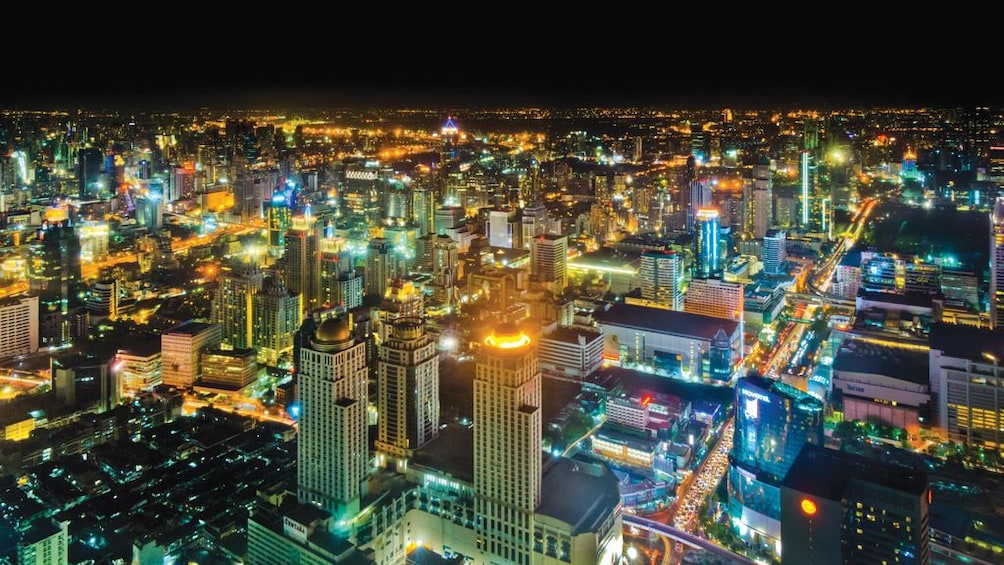 Night view of Bangkok