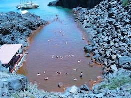 Volcanic Islands Cruise- Volcano, Hot Springs & Thirassia