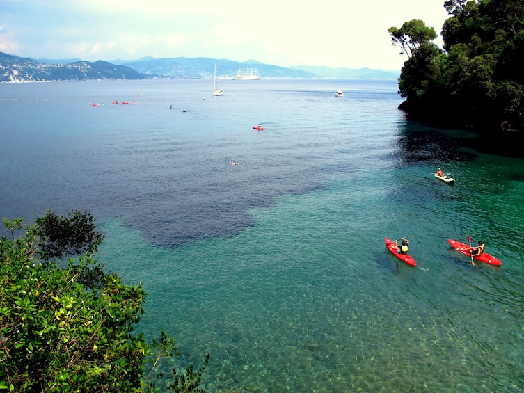 Show item 1 of 5. Easy Kayak Tour in Portofino