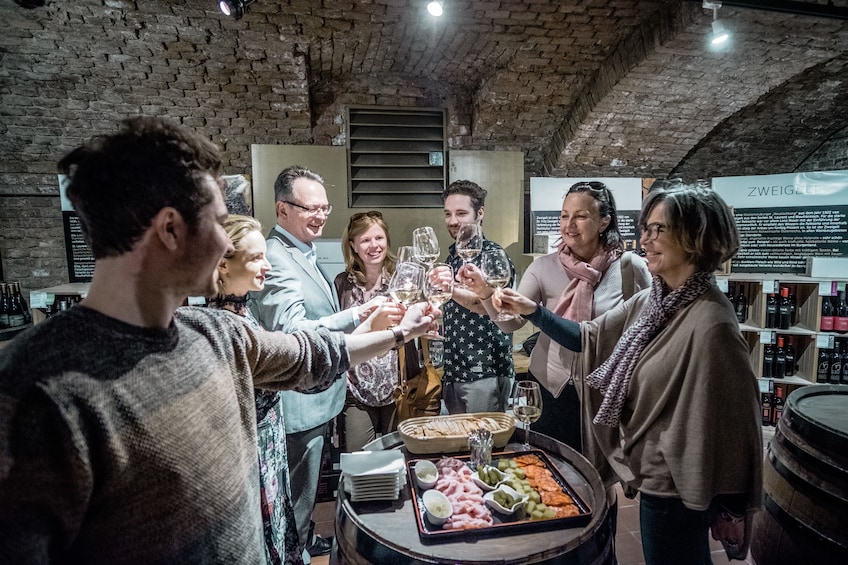 Local Wine Tasting in a Historic Roman Wine Cellar