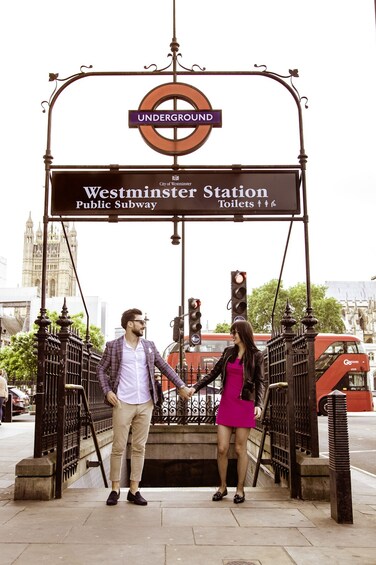 Photo Shoot with a Local Photographer at  WESTMINSTER LONDON