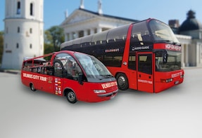 Vilnius sightseeing HOP ON HOP OFF tour