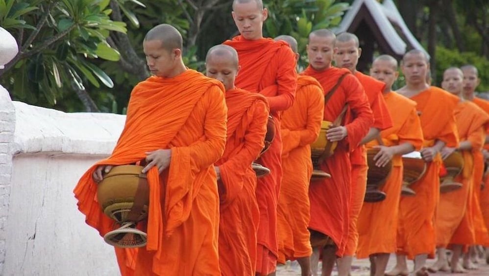 Monks in Koh Samui 