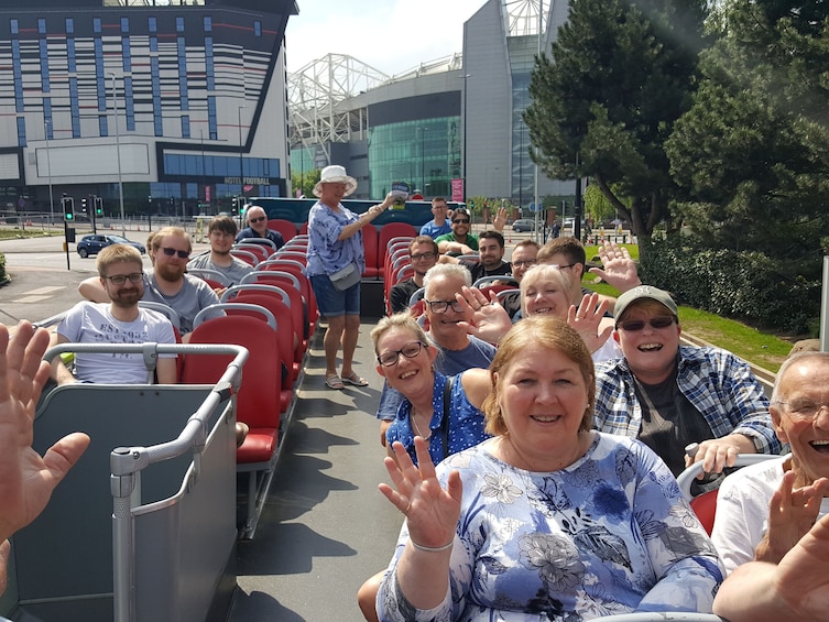 Show item 4 of 5. Sightseeing Manchester - hop on, hop-off bus tour