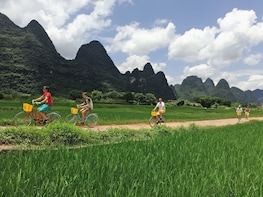 Half-Day Yangshuo Countryside Moderate Cycling Private Tour
