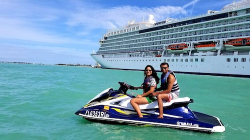 Key West Jetski Island Tour - Free Pick-up - Free 2nd Rider