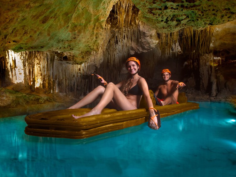Couple exploring Xplor