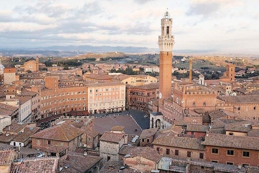 Siena and Piazza del Campo