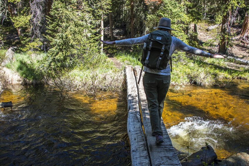 Show item 3 of 8. Hiking in Rocky Mountain National Park