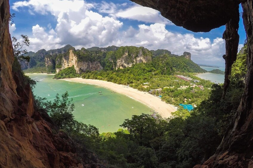 Day view of beautiful Railay Beach