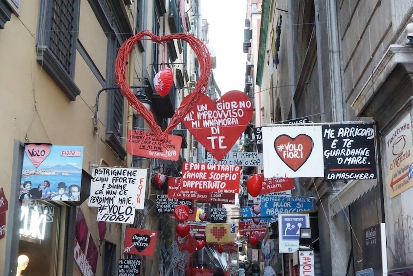 The Alley of Love in Naples