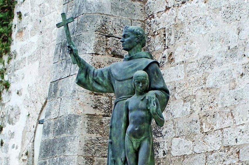 Statue of St. Francis in Assisi, Italy