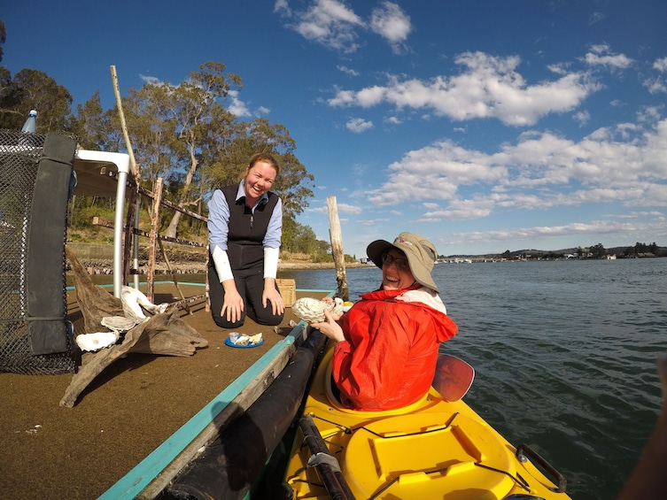 Show item 2 of 4. Oyster Tasting Kayak Tour