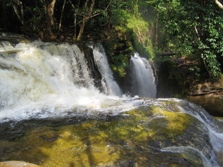 Small waterfall in Presidente Figueiredo, Brazil