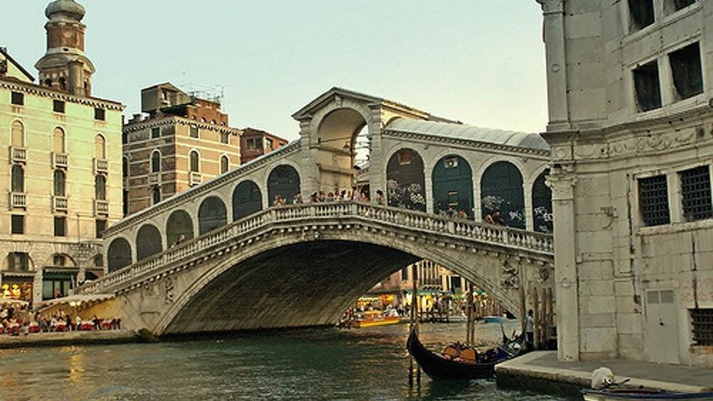 The Rialto Bridge in Venice, Italy