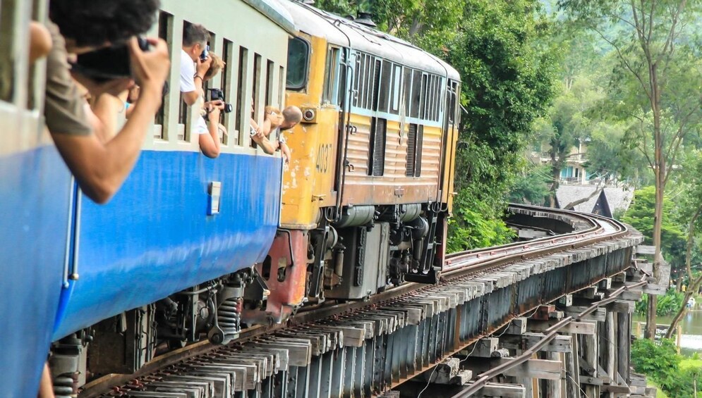 Train ride on the Death Railway