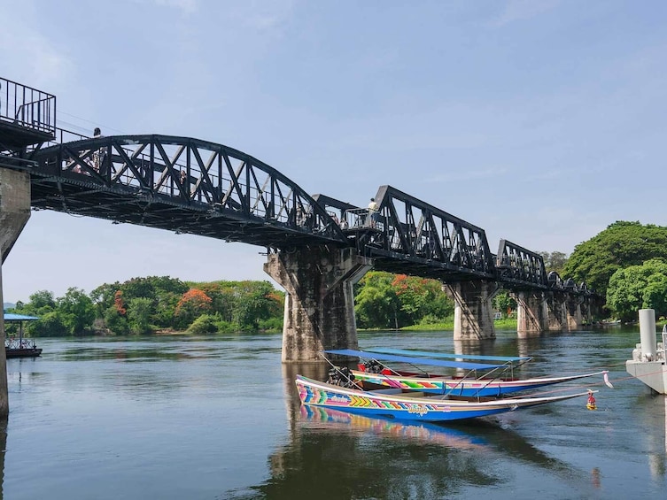 River Kwai with WWII Historical Sites & Erawan Waterfall