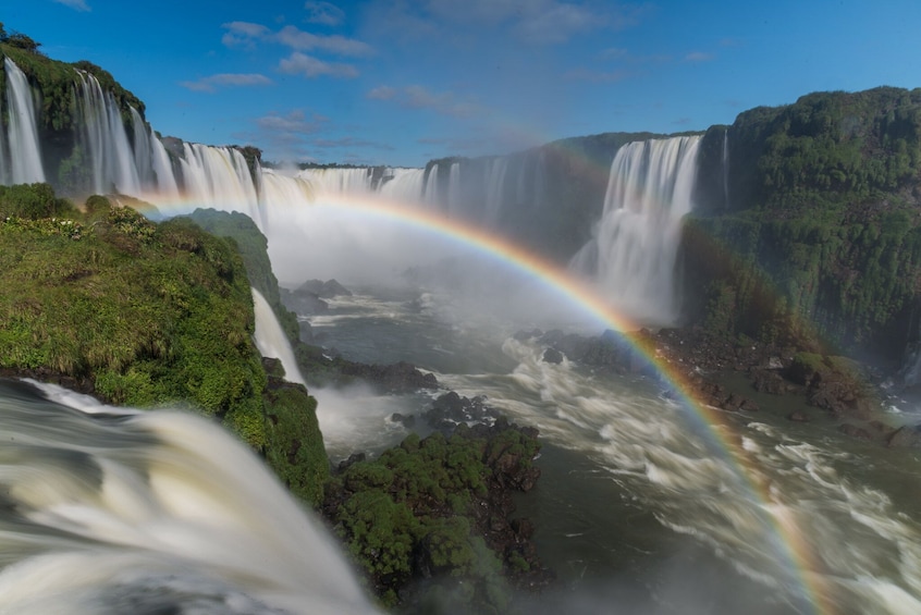 Brazilian Falls With Bird Park