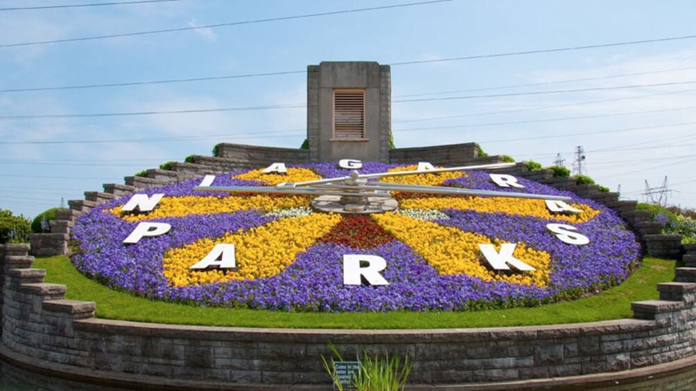 Floral Clock in Niagara-on-the-Lake, Ontario