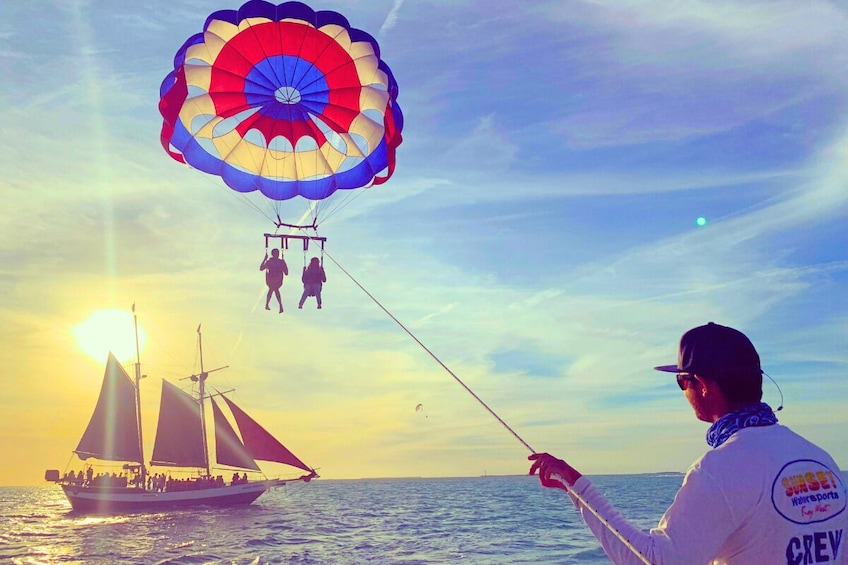 Key West: All-Inclusive Watersports Combo With Jetski, Parasail And Lunch