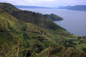 Medan Private Tour Lake Toba view from Highlands of Karo