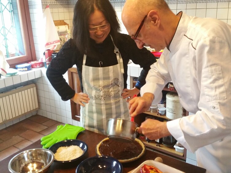 Show item 3 of 8. Cooking class in the woods! 1h from Milan