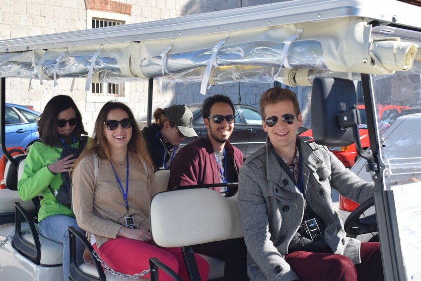Split Golf Cart Tour