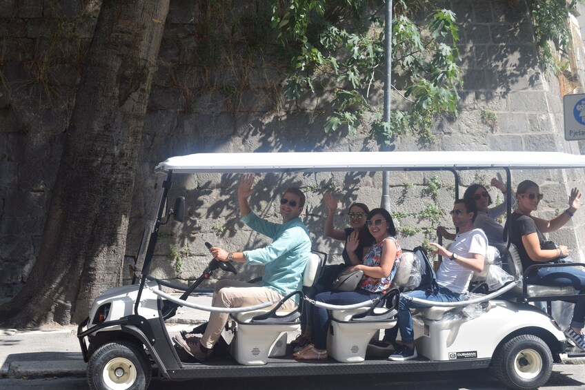 Split Golf Cart Tour