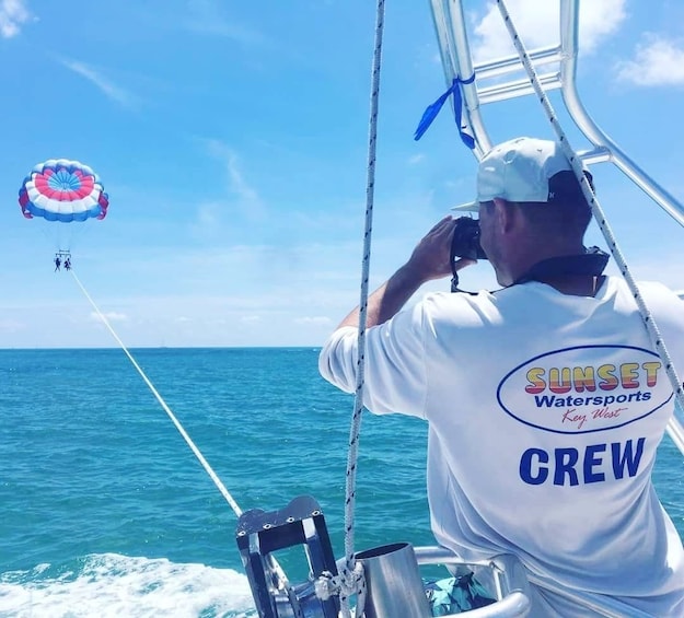 Parasail photo package Key West