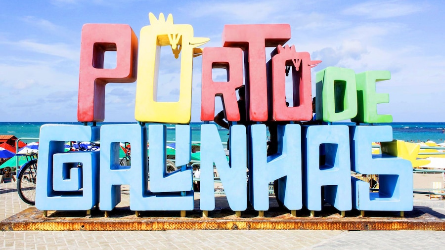 Porto de Galinhas sign
