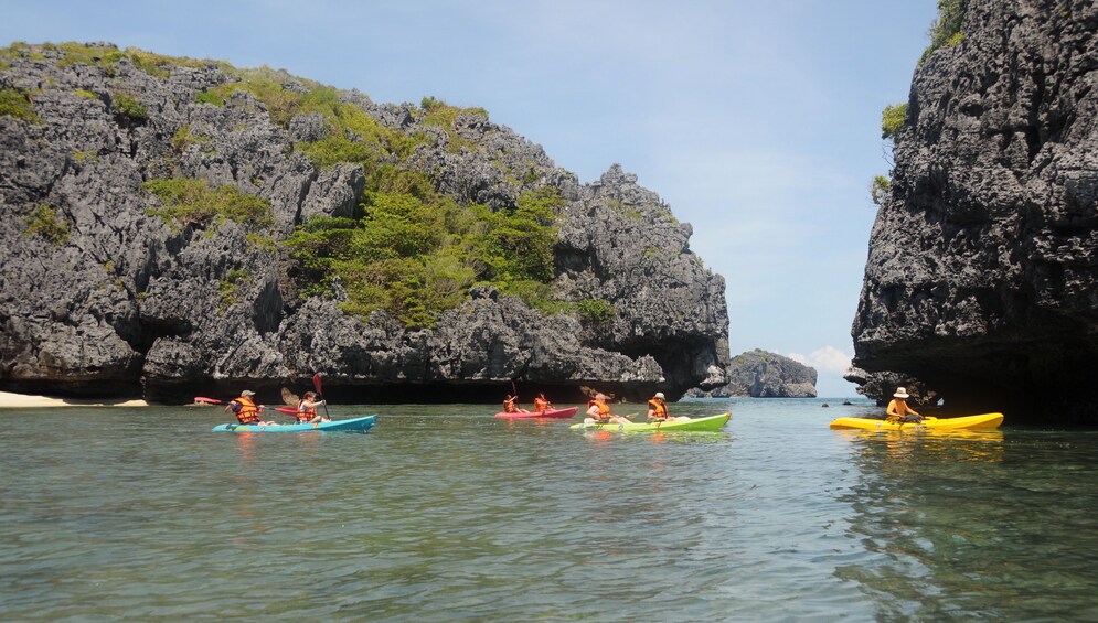 Kayaking Adventure at Angthong National Marine Park