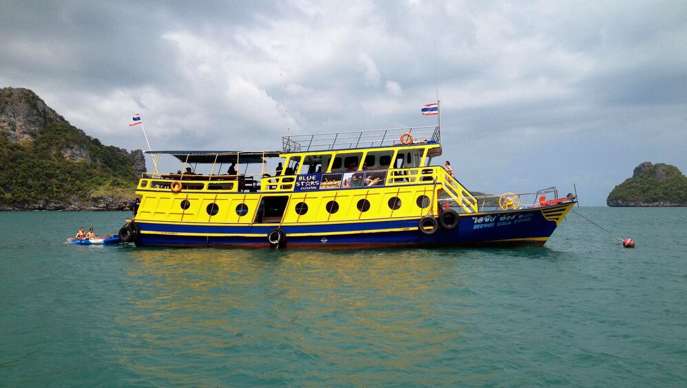 Sea Kayaking Boat at Angthong National Marine Park