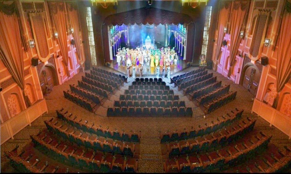 Theater view of the Mohabbat E Taj live show
